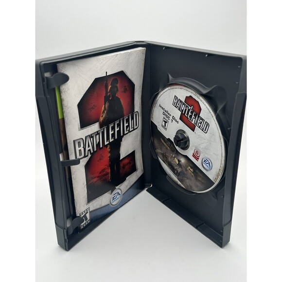 Battlefield 2 (PC-CD Rom, 2005) Complete in Box CIB 3 Disc Game Used - Picture 4 of 10